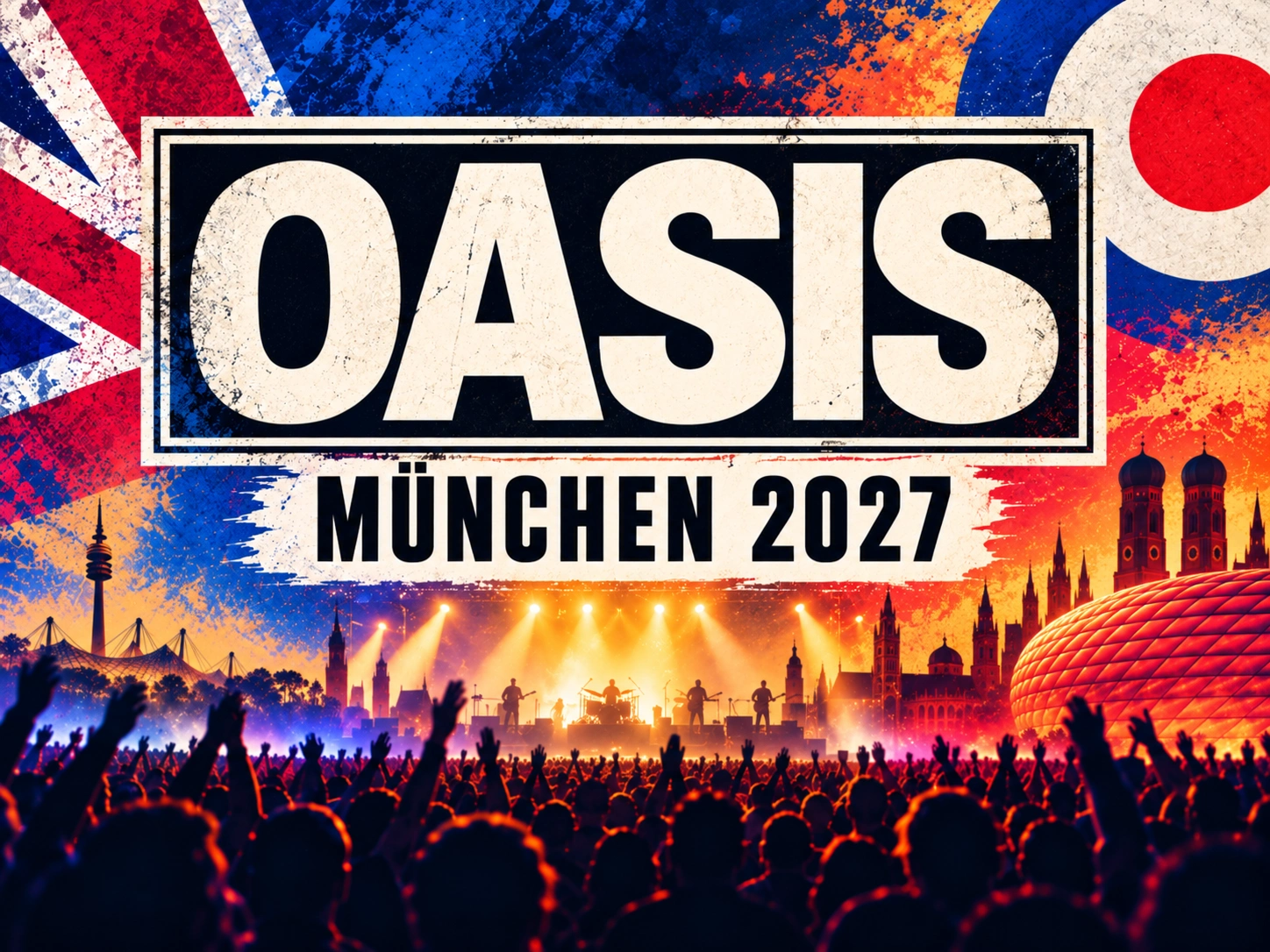 Oasis przyje?d?a w 2027 roku do Monachium: Allianz Arena w centrum uwagi
