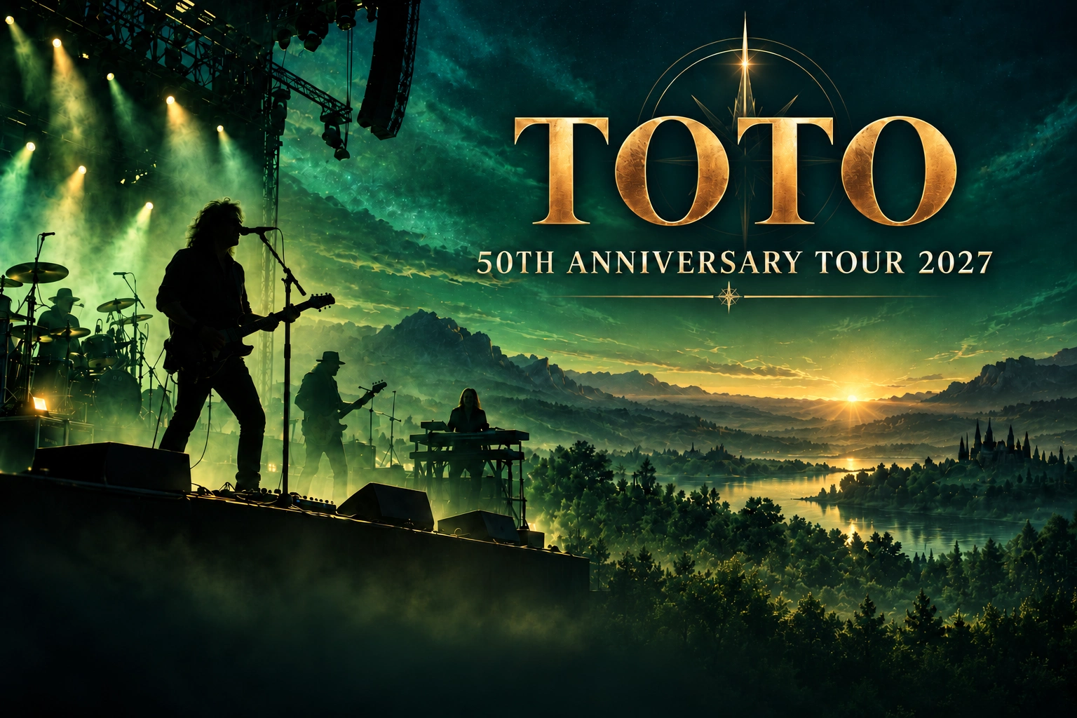 Toto 50th Anniversary Tour 2027: Siedem koncertów na otwartym powietrzu w Niemczech i wielka trasa po Europie ogłoszona